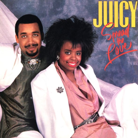 Juicy's 1987 'Spread The Love' album cover
